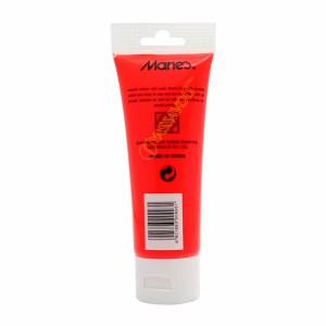 رنگ اکریلیک 75 میل برند ماریس کد 274 FLLEMO ORANGE