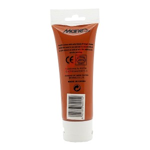 رنگ اکریلیک 75 میل برند ماریس کد 684 BURNT SIENNA