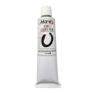 رنگ روغن 170 میل برند ماریس کد 104- TITANIUM WHITE