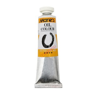 رنگ روغن 50 میل برند ماریس کد 227  YELLOW MID