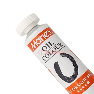 رنگ روغن 50 میل برند ماریس کد 313 ORANGE RED
