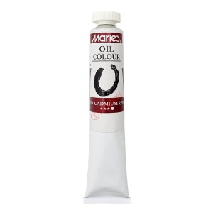 رنگ روغن 50 میل برند ماریس کد 328 CADMIUM RED