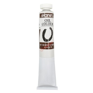 رنگ روغن 50 میل برند ماریس کد 687 BURNT SIENNA