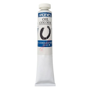 رنگ روغن 50 میل برند ماریس کد 455 CERULEAN BLUE