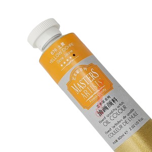رنگ روغن 60 میل برند ماریس (مستر) کد 676 YELLOW OCHRE