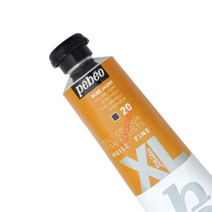 رنگ روغن 37 میل برند پ ب او کد 20- YELLOW OCHRE