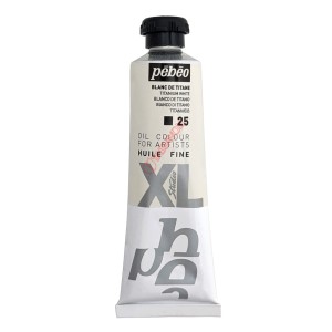 رنگ روغن 37 میل برند پ ب او کد 25-  TITANIUM WHITE