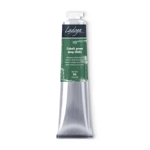 رنگ روغن 46 میل برند لادوگا (سنت پترزبورگ) - کد  705- Cobalt Green Deep