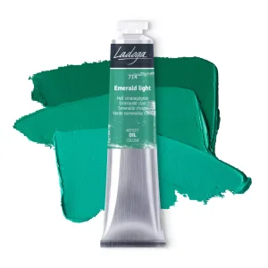 رنگ روغن 46 میل برند لادوگا (سنت پترزبورگ) - کد  714- Emerald Light