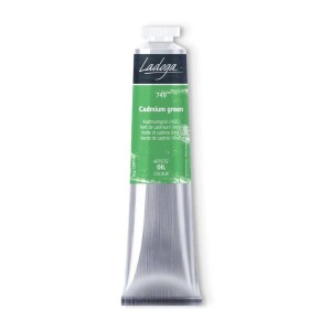 رنگ روغن 46 میل برند لادوگا (سنت پترزبورگ) - کد 749- Cadmium Green