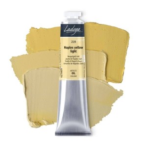 رنگ روغن 46 میل برند لادوگا (سنت پترزبورگ) - کد  219 - Naples Yellow Ligh