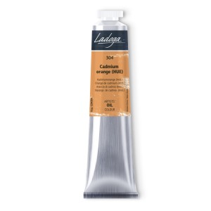 رنگ روغن 46 میل برند لادوگا (سنت پترزبورگ) - کد 304- Cadmium Orange