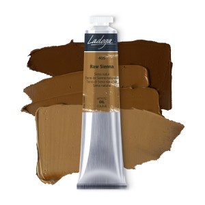 رنگ روغن 46 میل برند لادوگا (سنت پترزبورگ) - کد 405 - Raw Sienna