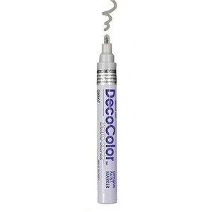 ماژیک متالیک نقره ای LIQUID SILVER دکوکالر -برند یوشیدا