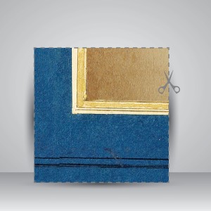 کاغذ تذهیب دار چاپی کد 907، سایز 50*35 cm (بسته 10 عددی)
