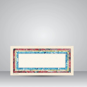 کاغذ تذهیب دار چاپی کد 983، سایز 35*16 cm (بسته 10 عددی)