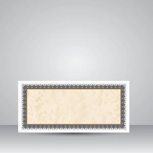 کاغذ تذهیب دار چاپی کد 912، سایز 70*33 cm (بسته 10 عددی)