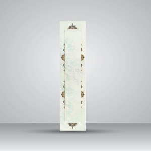 کاغذ ابر و باد تذهیب دار کد 922، سایز 70*16 cm (بسته 10 عددی)