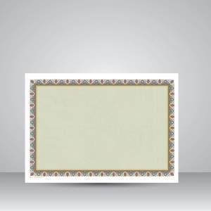 کاغذ تذهیب دار چاپی کد 940، سایز 70*50 cm (بسته 30 عددی)