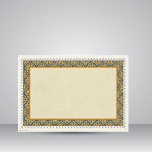 کاغذ تذهیب دار چاپی کد 954، سایز 70*50 cm (بسته 30 عددی)