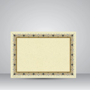 کاغذ تذهیب دار چاپی کد 956، سایز 50*35 cm (بسته 10 عددی)