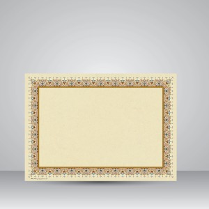 کاغذ تذهیب دار چاپی کد 957، سایز 50*35 cm (بسته 10 عددی)