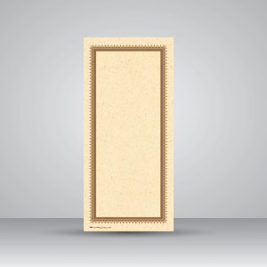 کاغذ تذهیب دار چاپی کد 962، سایز 35*16 cm (بسته 10 عددی)