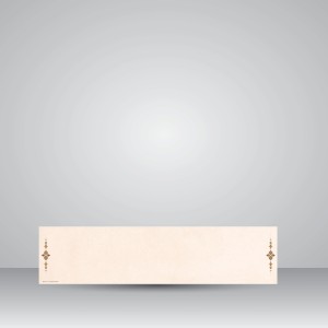 کاغذ تذهیب دار چاپی کد 971، سایز 70*17 cm (بسته 10 عددی)
