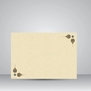 کاغذ تذهیب دار چاپی کد 979، سایز 70*50 cm (بسته 30 عددی)