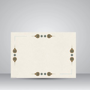 کاغذ تذهیب دار چاپی کد 980، سایز 70*50 cm (بسته 30 عددی)