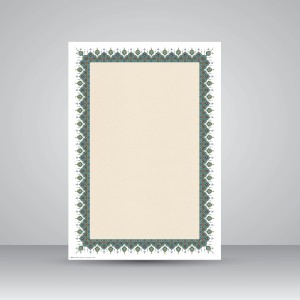 کاغذ تذهیب دار چاپی کد 991، 50*35 cm (بسته 10 عددی)