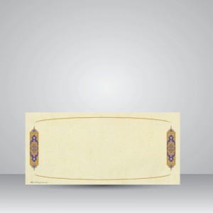 کاغذ تذهیب دار چاپی کد 616، 35*16 cm (بسته 10 عددی)