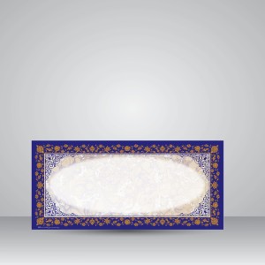 کاغذ تذهیب ابر و باد چاپی کد 614، 35*16 cm (بسته 10 عددی)