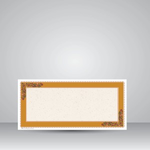 کاغذ تذهیب دار،35*16 cm، کد 613، (بسته 10 عددی)