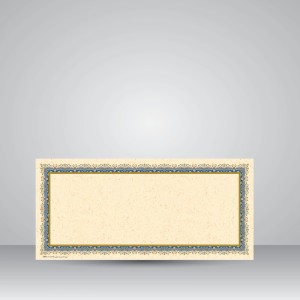 کاغذ تذهیب دار چاپی کد 609، 35*16 cm (بسته 10 عددی)