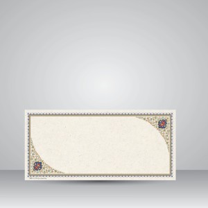 کاغذ تذهیب دار چاپی کد 605، 35*16 cm (بسته 10 عددی)