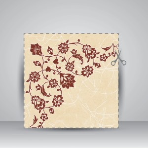 کاغذ تذهیب دار چاپی کد 995، 48*17 cm (بسته 50 عددی)