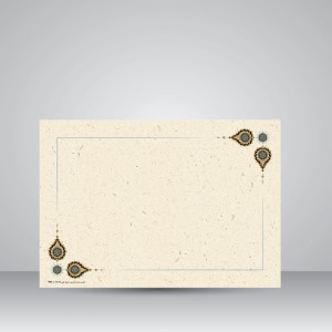 کاغذ تذهیب دار چاپی کد 986، 35*25 cm (بسته 10 عددی)
