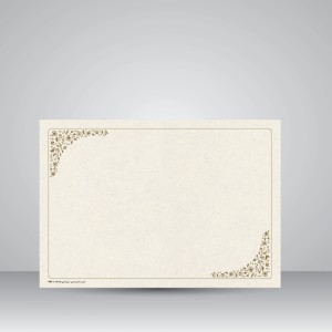 کاغذ تذهیب دار چاپی، کد 985، 35*25 cm (بسته 10 عددی)