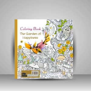 کتاب رنگ آمیزی باغ شادی: جلوه گری خیال در دنیای طرح و رنگ (نشر سبزان)