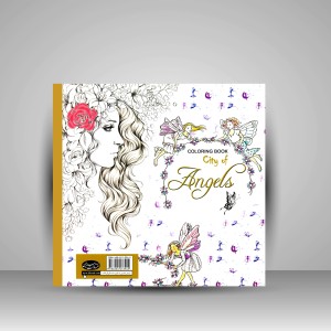 کتاب رنگ آمیزی شهر پریان آرامش با رنگ آمیزی  (نشر سبزان)
