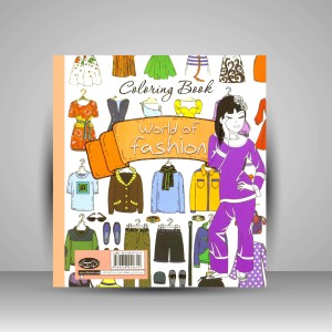 کتاب رنگ آمیزی دنیای مد و لباس  (نشر سبزان)