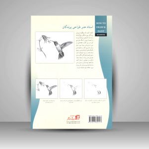 کتاب طراحی پرندگان: آموزش گام به گام طراحی از انواع پرندگان شگفت انگیز (نشر برگ نگار)