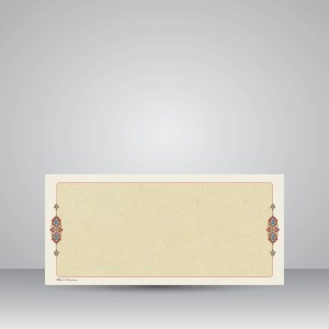 کاغذ تذهیب دار چاپی، کد 669، سایز 35*16 cm (بسته 50 عددی)