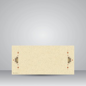کاغذ تذهیب دار چاپی، کد 660، سایز 35*16 cm (بسته 50 عددی)