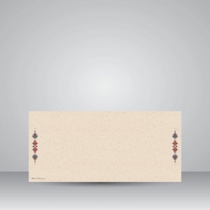 کاغذ تذهیب دار چاپی کد 661، سایز 35*16 cm (بسته 50 عددی)