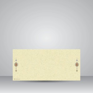 کاغذ تذهیب دار چاپی کد 664، سایز 35*16 cm (بسته 50 عددی)