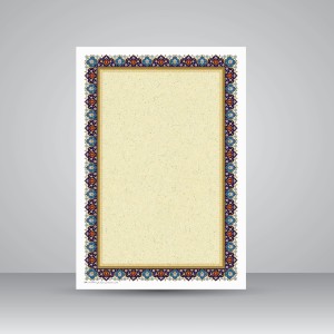 کاغذ تذهیب چاپی کد 942، سایز 42*30 A3) cm) (بسته 50 عددی)