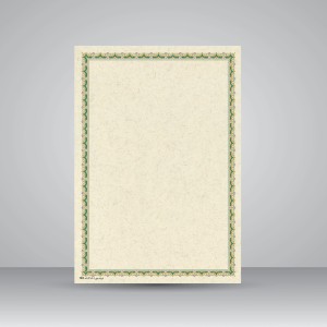 کاغذ تذهیب دار چاپی کد 875، 30*21 (A4) (بسته 50 عددی)