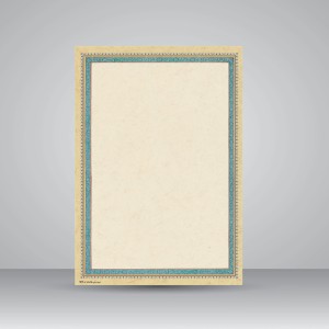کاغذ تذهیب دار چاپی کد 879، 35*25 cm (بسته 50 عددی)